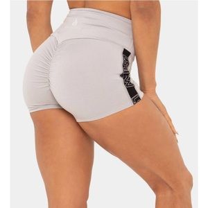 LS/RW GREY SCRUNCH SHORTS